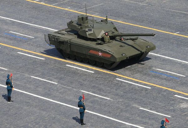 赤の広場では、大祖国戦争時代のソ連軍の伝説的主力戦車Т-34が行進する - Sputnik 日本