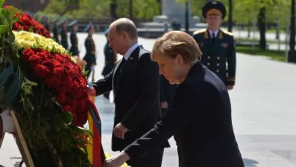メルケル首相　ナチスに対する勝利における赤軍の決定的な役割を指摘する - Sputnik 日本