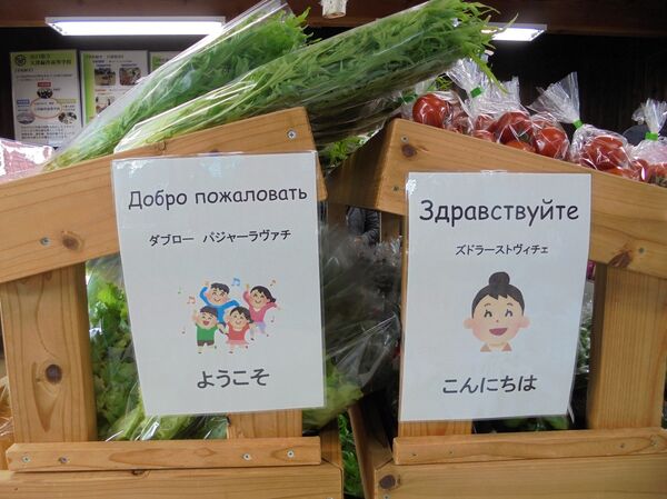 買い物しながらロシア語のお勉強 買い物しながらロシア語のお勉強 - Sputnik 日本