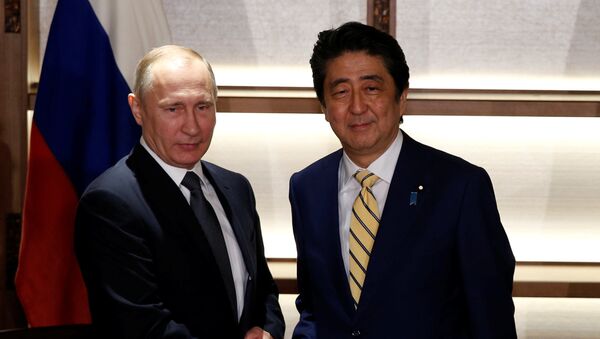 安倍首相、日露平和条約はプーチン氏と私の手で締結したい - Sputnik 日本