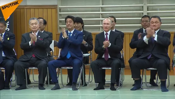 プーチン大統領と安倍首相は講道館で演武を見学 - Sputnik 日本