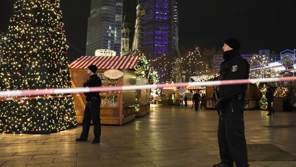 トラック突っ込み事件後の独・ベルリン市のクリスマス・マーケットの会場 - Sputnik 日本