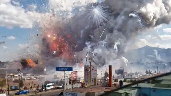 メキシコ花火工場爆発　犠牲者数２４人に増加　【動画】 - Sputnik 日本
