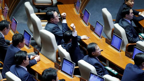 韓国与党が分裂し、非主流派の２９人が離党 - Sputnik 日本