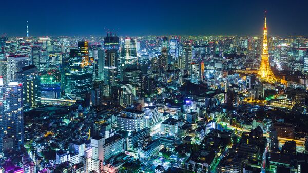 夜の東京 - Sputnik 日本