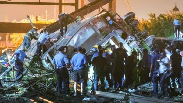 米東部フィラデルフィアで鉄道事故　5人死亡50人以上負傷 - Sputnik 日本