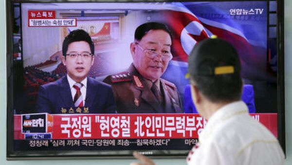 北朝鮮のテレビ　処刑されたとする人民武力部長の映像を放送 - Sputnik 日本