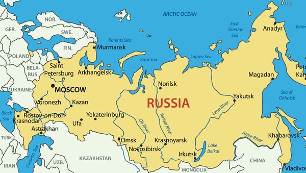 ロシア連邦地図 - Sputnik 日本