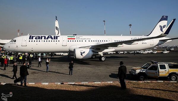 イラン購入のエアバス1号機テヘランに到着 - Sputnik 日本