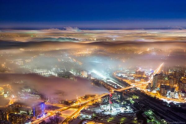オスタンキノ・テレビ塔の展望台から見たモスクワ - Sputnik 日本