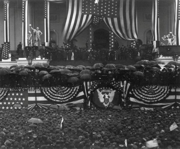 1889年、第22代米大統領グロバー・クリーブランドと第23代米大統領ベンジャミン・ハリソン - Sputnik 日本