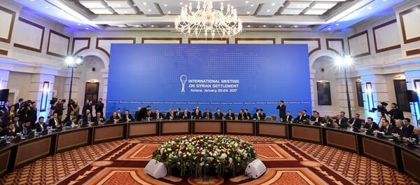 アスタナのシリア和平交渉が終了、反体制武装勢力は総括合意に署名せず - Sputnik 日本