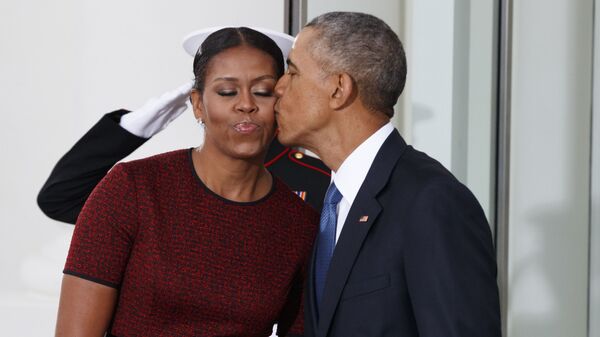 バラク・オバマ氏とミシェル夫人 - Sputnik 日本