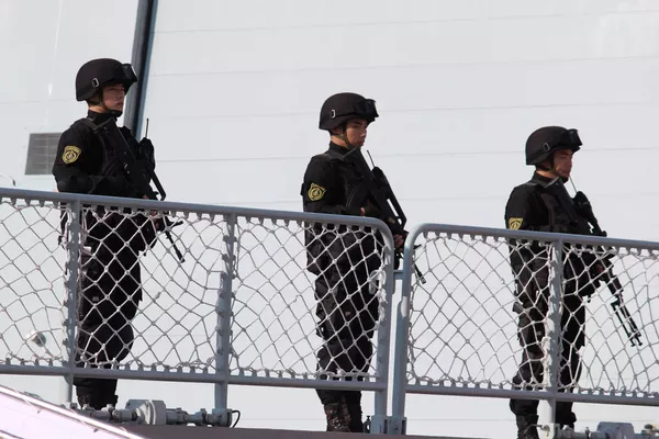 中国海軍の軍人たち、演習開幕に際して 中国海軍の軍人たち、演習開幕に際して - Sputnik 日本