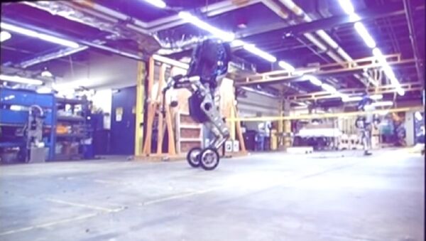 ボストン・ダイナミクス社の車輪付きロボットがジャンプする動画が投稿される　【動画】 - Sputnik 日本