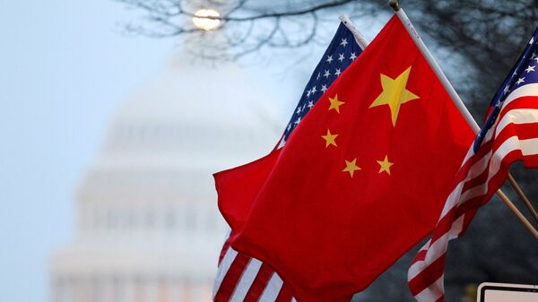 中華人民共和国とアメリカ合衆国の国旗 - Sputnik 日本