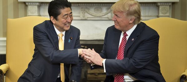 安倍首相、13日夕に訪米から帰国 - Sputnik 日本