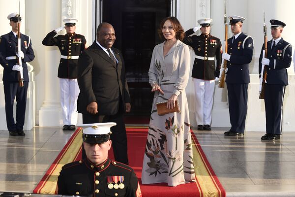 ガボンのアリー・ボンゴ・オンディンバ大統領とシルヴィア夫人 - Sputnik 日本