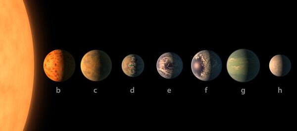 NASAの望遠鏡が生命が生息すると思われる地球の「姉妹」級の7つの星を発見【写真】 NASAの望遠鏡が生命が生息すると思われる地球の「姉妹」級の7つの星を発見【写真】 - Sputnik 日本