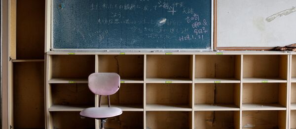 福島県浪江町にある請戸小学校 2011年3月11日の津波は教室を襲った 福島県浪江町にある請戸小学校 2011年3月11日の津波は教室を襲った - Sputnik 日本