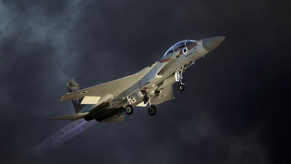 イスラエル軍機　シリア領内からミサイル砲撃を受ける - Sputnik 日本