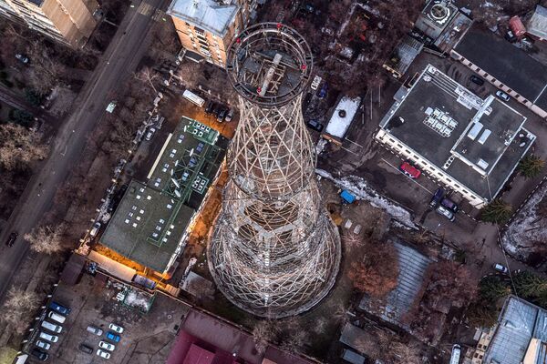 モスクワのシューホフ・タワー - Sputnik 日本