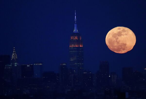 ニューヨークの満月 - Sputnik 日本