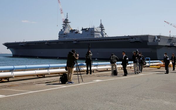 海自最大の護衛艦「かが」 - Sputnik 日本