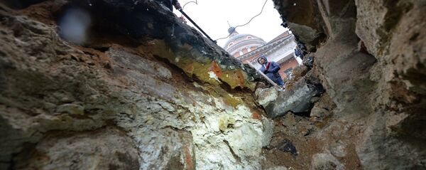 モスクワ中心で秘密の地下室が発見 - Sputnik 日本