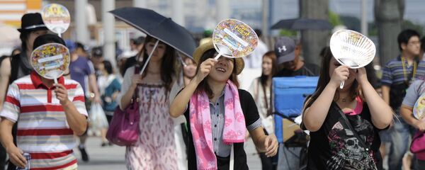 熱中病で約900人搬送、日本 - Sputnik 日本