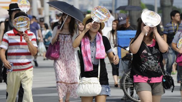 熱中病で約900人搬送、日本 - Sputnik 日本