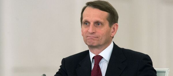 ナルィシュキン下院議長:露日は多くのことを成し得る、しかし外的要因がそれを阻害している ナルィシュキン下院議長:露日は多くのことを成し得る、しかし外的要因がそれを阻害している - Sputnik 日本