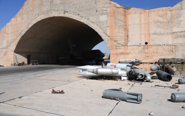 シリア政府軍のシャイラット空軍基地 - Sputnik 日本