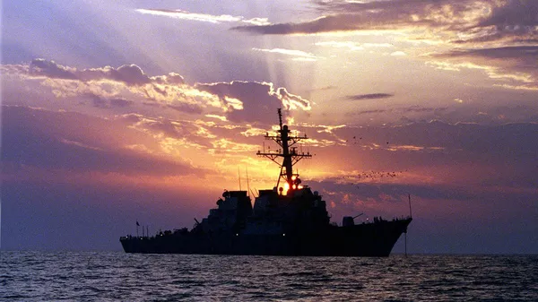 ペルシャ湾、米駆逐艦 - Sputnik 日本