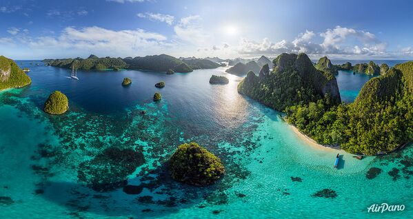 インドネシアのラジャ・アンパット諸島、バヤグ諸島 - Sputnik 日本