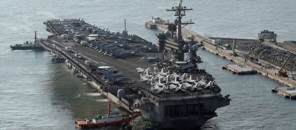心理戦の教え？軍事攻撃の話があったにもかかわらず、トランプ大統領の艦隊は朝鮮半島沖にいなかった - Sputnik 日本