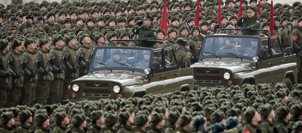 Совместная тренировка пеших парадных расчетов войск Московского гарнизона к военному параду Совместная тренировка пеших парадных расчетов войск Московского гарнизона к военному параду - Sputnik 日本