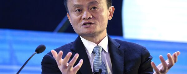 Председатель совета директоров компании Alibaba Group Джек Ма Председатель совета директоров компании Alibaba Group Джек Ма - Sputnik 日本