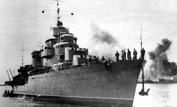 嚮導駆逐艦「タシュケント」　１９４１年から１９４２年、オデッサ、セヴァストーポリで防衛・避難作戦に参加。 - Sputnik 日本