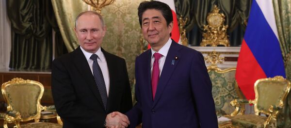プーチン・安倍会談 山積する問題の討議に全部でさしで3時間 プーチン・安倍会談 山積する問題の討議に全部でさしで3時間 - Sputnik 日本