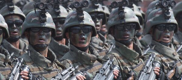 北朝鮮のパレードで公開された兵器は偽物 専門家 北朝鮮のパレードで公開された兵器は偽物 専門家 - Sputnik 日本