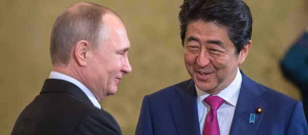 プーチン大統領と安倍首相の日露首脳会談 プーチン大統領と安倍首相の日露首脳会談 - Sputnik 日本