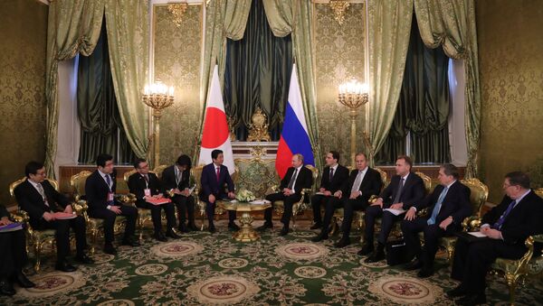 プーチン大統領と安倍首相の日露首脳会談 - Sputnik 日本