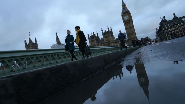 Вид на здание парламента Великобритании в Лондоне  - Sputnik 日本
