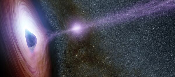 天の川の真ん中に巨大ブラックホール 天の川の真ん中に巨大ブラックホール - Sputnik 日本