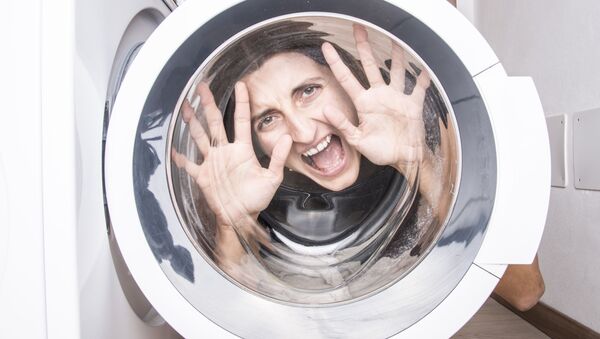 フランスで有権者の１人が洗濯機に投票する - Sputnik 日本