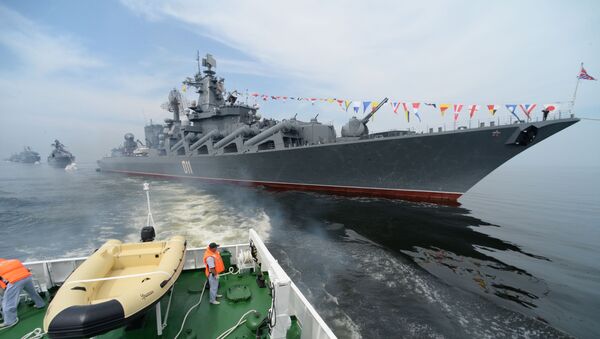 ロシア巡洋艦「ヴァリャーグ」、南シナ海での演習に参加 - Sputnik 日本