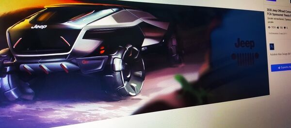 ネット上に近未来型ジープの写真登場! - Sputnik 日本