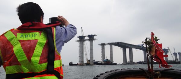 世界最長の海上橋工事　米系企業者が汚職容疑で逮捕 - Sputnik 日本