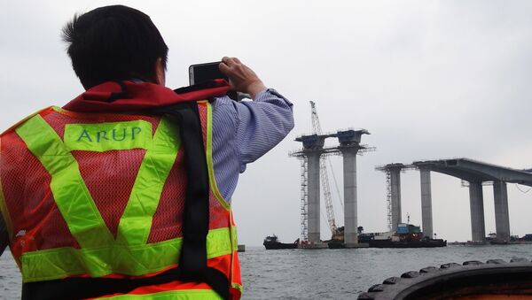 世界最長の海上橋工事　米系企業者が汚職容疑で逮捕 - Sputnik 日本